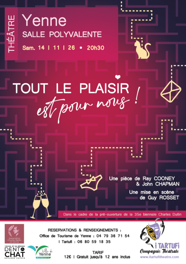 Théâtre – Tout le plaisir est pour nous !_Yenne