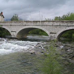 Le pont du 18 juin 1940 - Les Echelles Le pont du 18 juin 1940 - Les Echelles