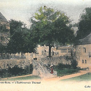 Le château et les thermes de la Bauche Le château et les thermes de la Bauche