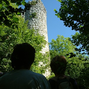 Les ruines du château de Mauchamp_Saint-Genix-les-Villages Les ruines du château de Mauchamp_Saint-Genix-les-Villages