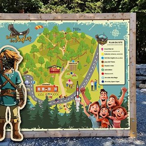 Panneau D'Accueil Relais des Aigles Panneau D'Accueil Relais des Aigles