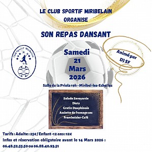 Repas dansant_Miribel-les-Échelles Repas dansant_Miribel-les-Échelles