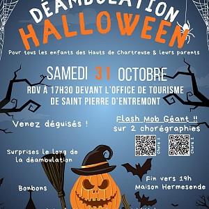 Déambulation d'Halloween !_Saint-Pierre-d'Entremont Déambulation d'Halloween !_Saint-Pierre-d'Entremont
