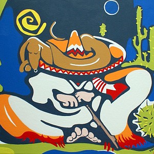 Le teckel et le mexicain Le teckel et le mexicain