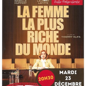 Cinéma à Yenne : La femme la plus riche du monde_Yenne Cinéma à Yenne : La femme la plus riche du monde_Yenne