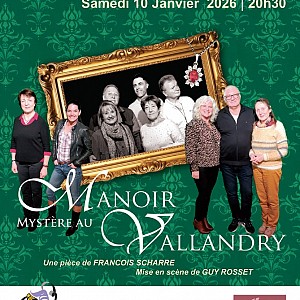 Théâtre : Mystère au Manoir Vallandry_Yenne Théâtre : Mystère au Manoir Vallandry_Yenne