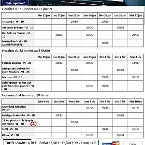 Programme du cinéma Le Montcelet du 21 janvier au 10 février_Entre-deux-Guiers Programme du cinéma Le Montcelet du 21 janvier au 10 février_Entre-deux-Guiers