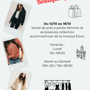 Boutique éphémère_Les Échelles Boutique éphémère_Les Échelles