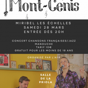 Concert du groupe Rue Mont-Cenis_Miribel-les-Échelles Concert du groupe Rue Mont-Cenis_Miribel-les-Échelles