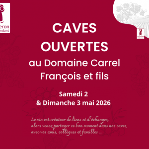 Cave Ouverte • Domaine Carrel François & Fils_Jongieux Cave Ouverte • Domaine Carrel François & Fils_Jongieux