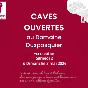 Cave Ouverte • Domaine Dupasquier_Jongieux Cave Ouverte • Domaine Dupasquier_Jongieux