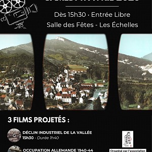 Projection de films par la Commanderie_Les Échelles Projection de films par la Commanderie_Les Échelles