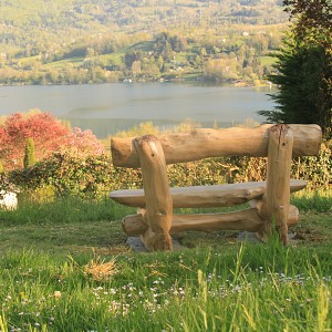 Un accompagnement à la création d’un banc avec des troncs d’arbre_Saint-Franc Un accompagnement à la création d’un banc avec des troncs d’arbre_Saint-Franc