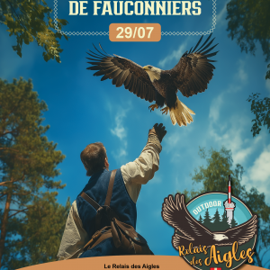 Affiche Spectacle de Fauconnier Affiche Spectacle de Fauconnier