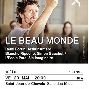 Théâtre - Savoie Nomade : Le Beau Monde_Saint-Jean-de-Chevelu Théâtre - Savoie Nomade : Le Beau Monde_Saint-Jean-de-Chevelu