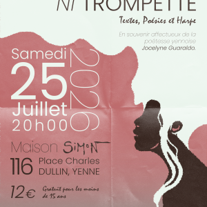 Musique et poésie : Sans tambours ni trompettes_Yenne Musique et poésie : Sans tambours ni trompettes_Yenne