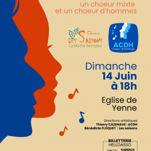 Affiche concert ACDH - Les saisons Affiche concert ACDH - Les saisons