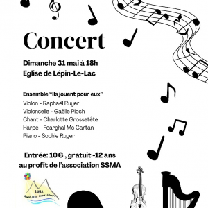 Concert solidaire_Lépin-le-Lac Concert solidaire_Lépin-le-Lac