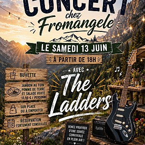 Soirée concert chez From'Angèle_Les Échelles Soirée concert chez From'Angèle_Les Échelles