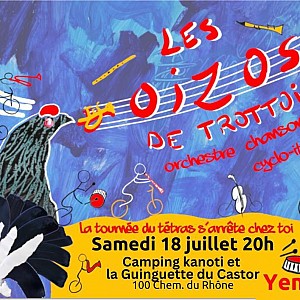 Concert des Oizos de Trottoir au Camping Kanoti_Yenne Concert des Oizos de Trottoir au Camping Kanoti_Yenne