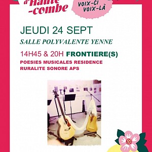FRONTIERE(S) • Festival des Voix d'Hautecombe_Yenne FRONTIERE(S) • Festival des Voix d'Hautecombe_Yenne