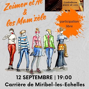 concert des Mam'zelles et Zheimer_Miribel-les-Échelles concert des Mam'zelles et Zheimer_Miribel-les-Échelles